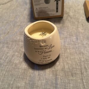 Light your way memorial soy candle “Heaven”